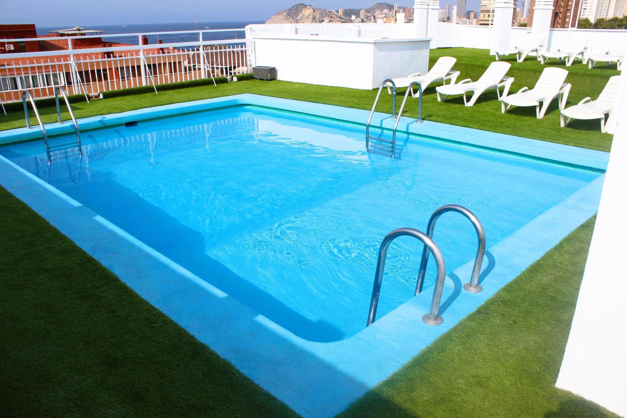 Fleming Playa Poniente Hotel Benidorm Exterior foto