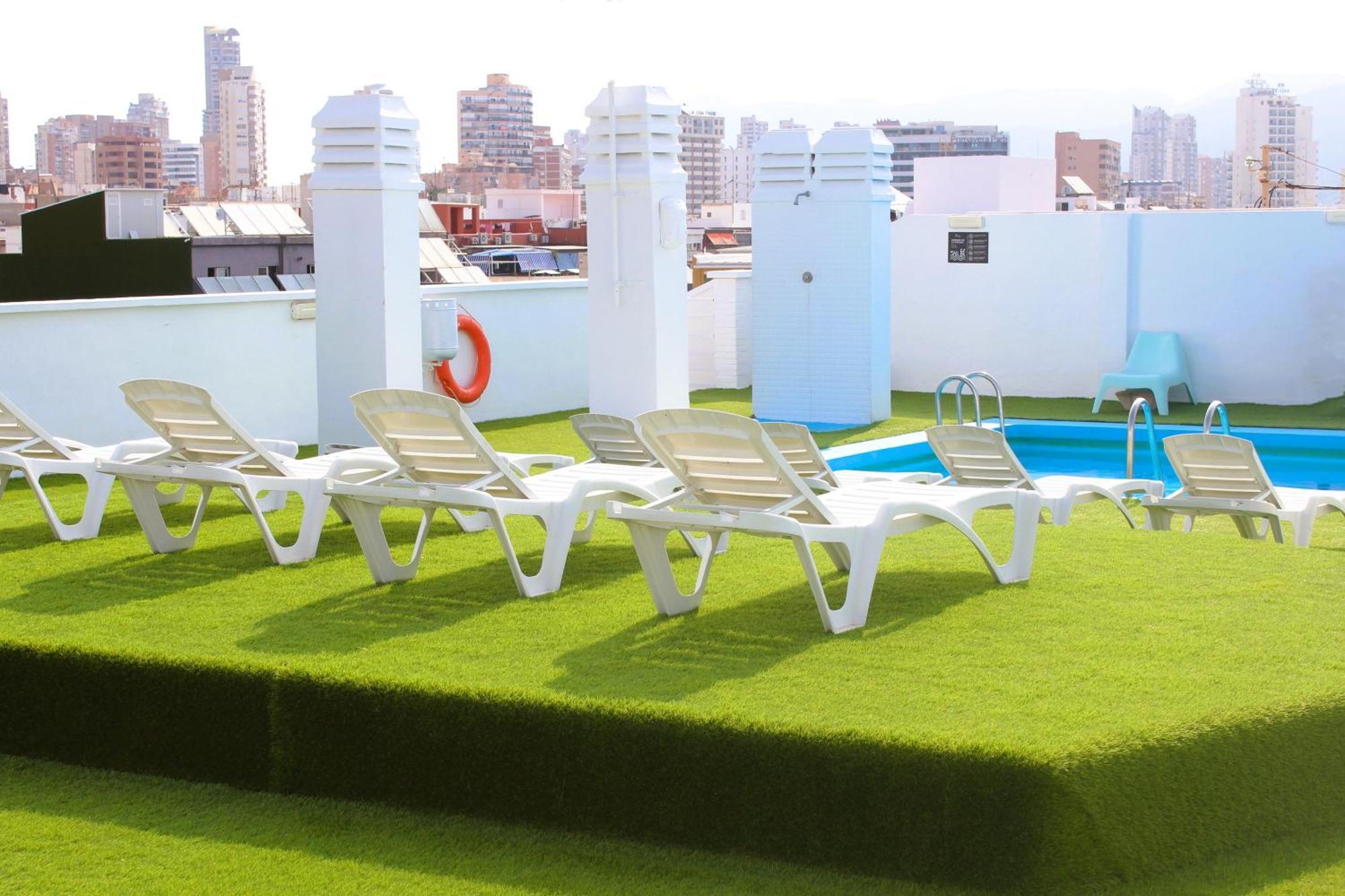 Fleming Playa Poniente Hotel Benidorm Exterior foto