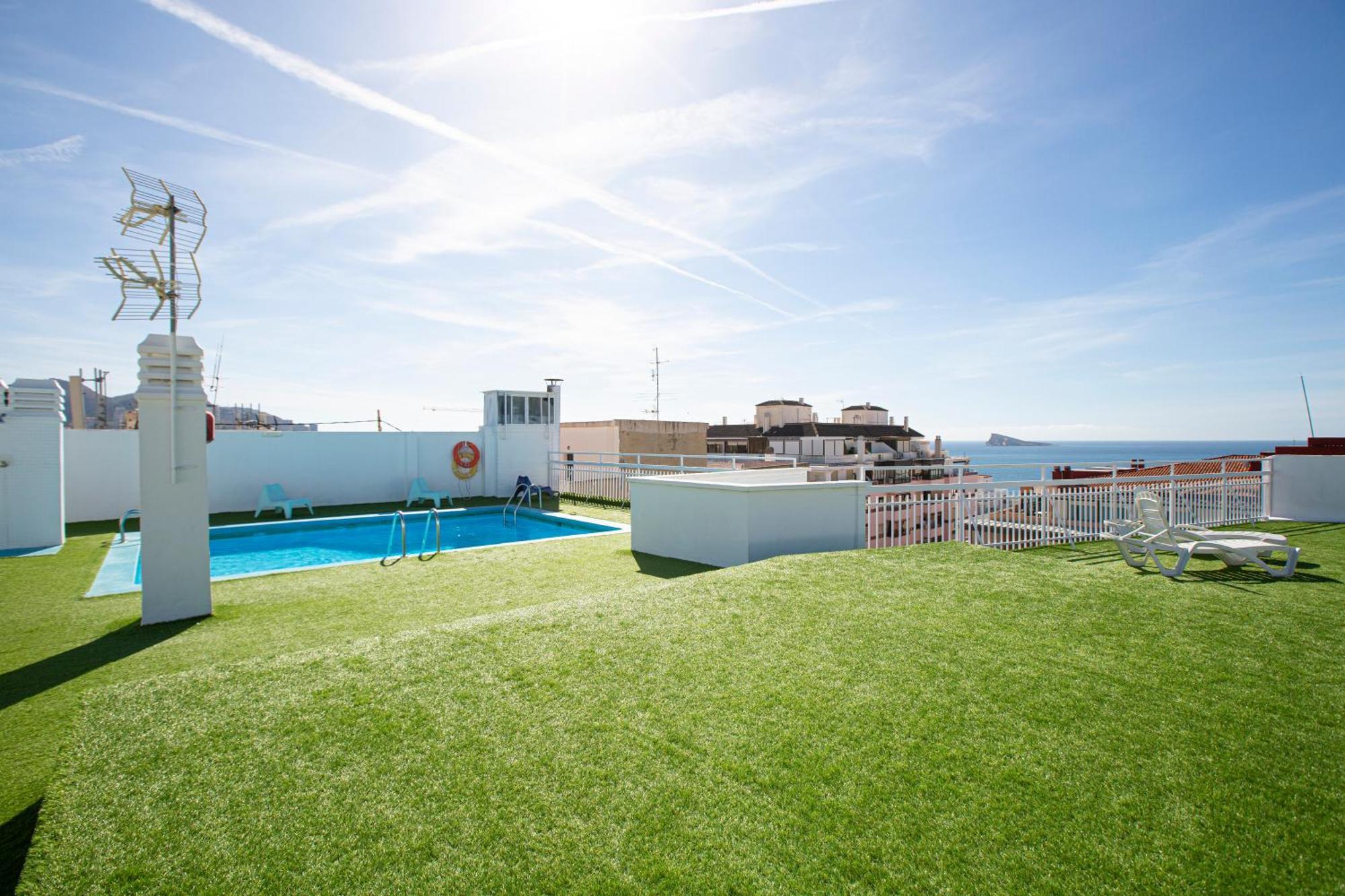 Fleming Playa Poniente Hotel Benidorm Exterior foto