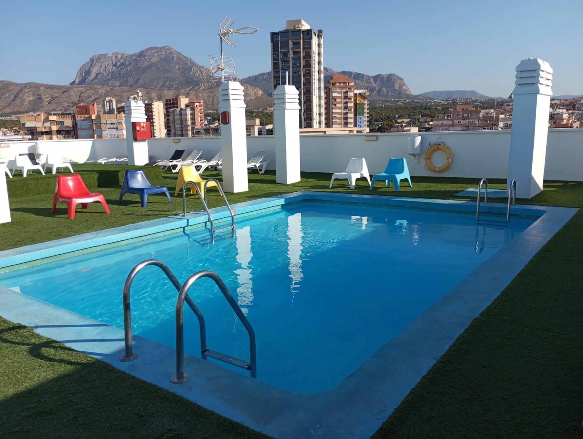 Fleming Playa Poniente Hotel Benidorm Exterior foto